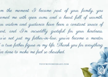 Heart-Touching Messages for Father-in-Law