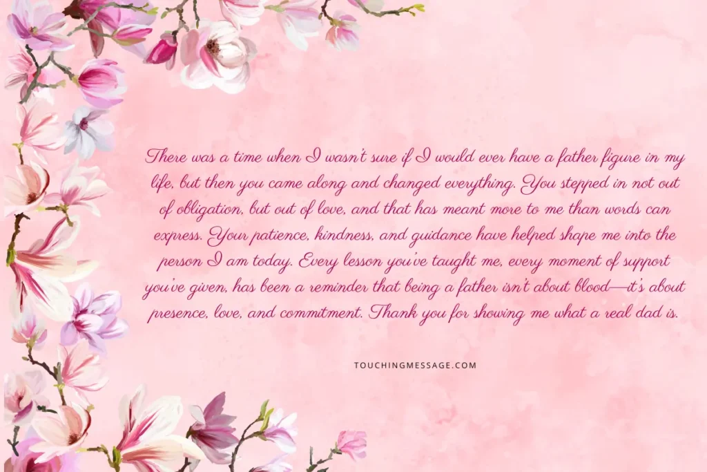 A Daughter’s Letter to Her Stepfather